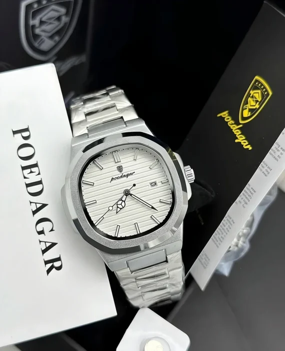 POEDAGAR 613 – White & Silver