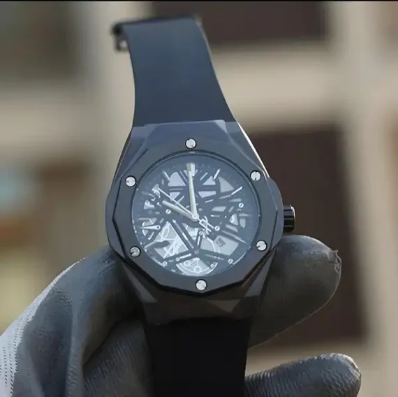 Premium Hublot Spider Watch | Ash Black