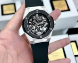 Premium Hublot Spider Watch | Silver Black