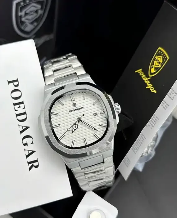 POEDAGAR 613 – White & Silver
