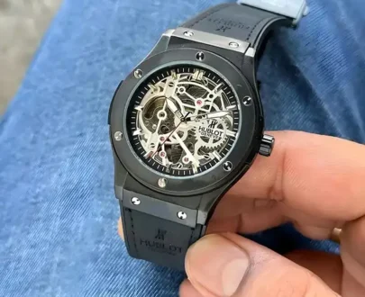 Hublot Automatic Machinery Premium Watch For Men | Full Black